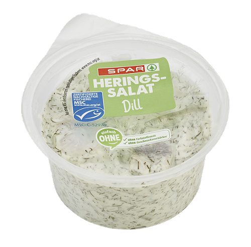 Produktbild von SPAR, MSC Heringssalat Dill