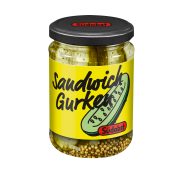 Südobst Gurken Sandwich