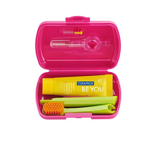 Produktbild von Curaprox, Reisezahnbürstenset Be You Travel Set