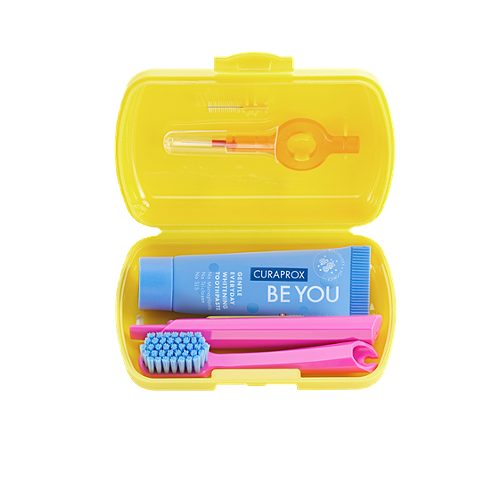 Produktbild von Curaprox, Reisezahnbürstenset Be You Travel Set