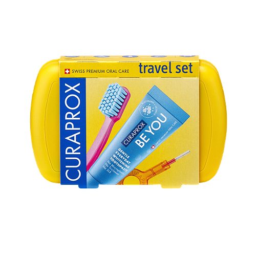 Produktbild von Curaprox, Reisezahnbürstenset Be You Travel Set