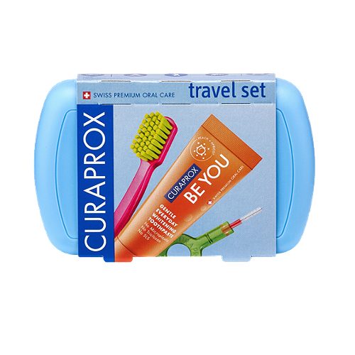 Produktbild von Curaprox, Reisezahnbürstenset Be You Travel Set