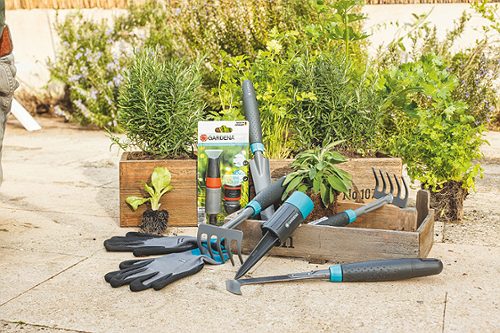 Produktbild von Gardena, Pflanz- und Bodenhandschuh M