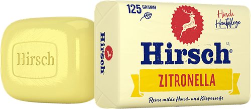 Produktbild von Hirsch, Hand- und Körperseife Zitronella 125g