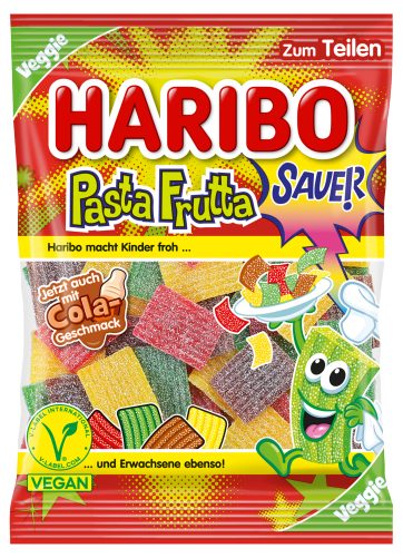 Produktbild von Haribo, Fruchtgummi Pasta Frutta Sauer