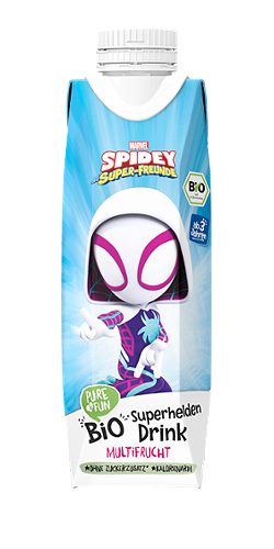 Produktbild von Pure & Fun Spidey und Seine Super-Freunde, Bio Superhelden Drink Multifrucht