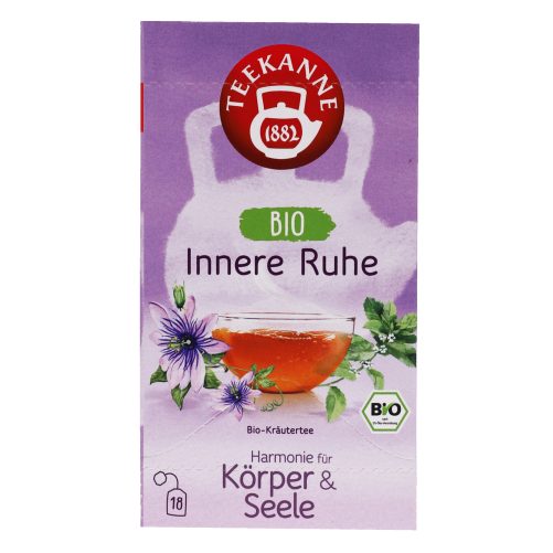 Produktbild von Teekanne Harmonie für Körper & Seele, Bio Kräutertee Innere Ruhe 18 Teebeutel