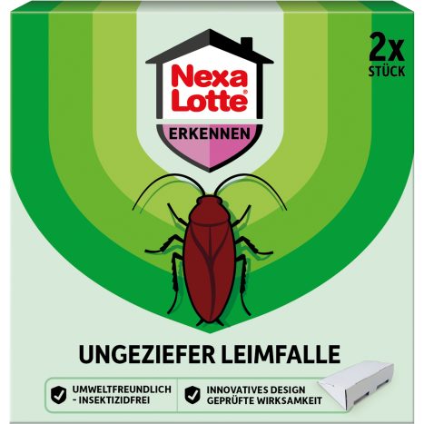 Nexa Lotte Leimfalle Ungeziefer 2 Köder