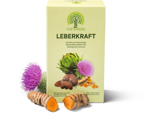 Produktbild von Live Strong, LeberKraft Extrakt 7x20ml