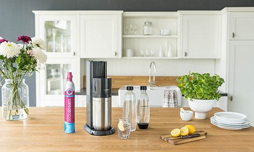 Produktbild von Sodastream, Wassersprudler DUO Titan Vorteilspack