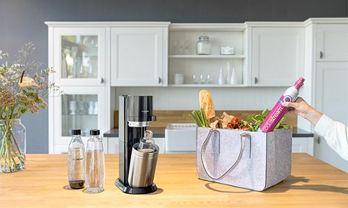 Produktbild von Sodastream, Wassersprudler DUO Titan Vorteilspack