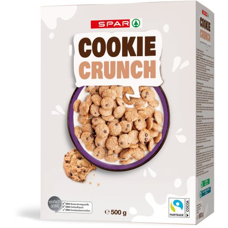 SPAR Cookie    Crunch 500g      GVE 7