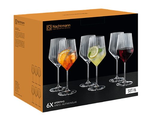 Produktbild von Riedel, Nachtmann Spritz/Rotweingläser 6er Set