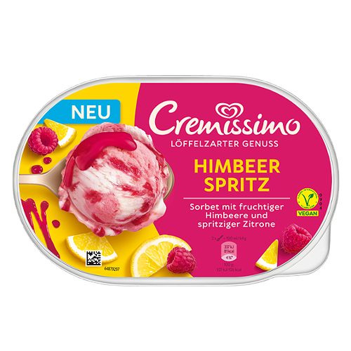 Produktbild von Eskimo Cremissimo Spezialitäten, Himbeer Spritz