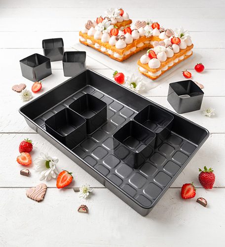 Produktbild von Zenker, Zahlen- Buchstabenkuchen Set 9tlg.