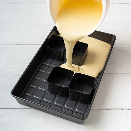 Produktbild von Zenker, Zahlen- Buchstabenkuchen Set 9tlg.