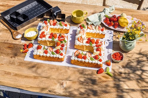 Produktbild von Zenker, Zahlen- Buchstabenkuchen Set 9tlg.