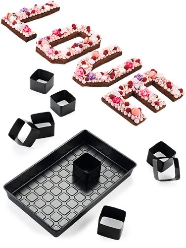 Produktbild von Zenker, Zahlen- Buchstabenkuchen Set 9tlg.
