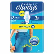 Always Ultra BP Long Plus 18