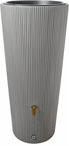 Produktbild von 4rain, Regentonne Vaso Zinkgrau 220l
