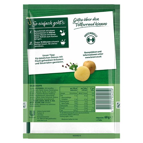 Produktbild von Knorr Kaiser Teller, Gulaschsuppe