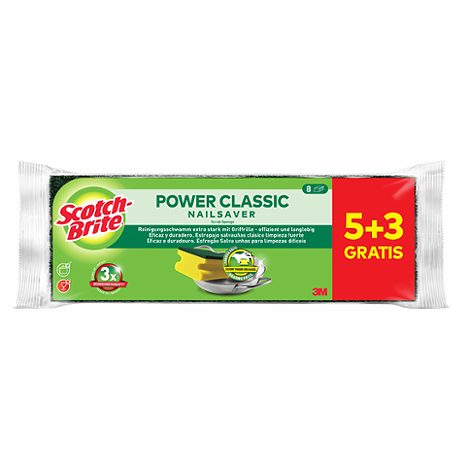 Scotch-Brite Power Classic Schwamm 5+3 Gratis online kaufen | INTERSPAR