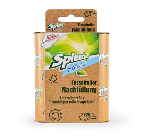 Produktbild von Splendid Nature, Fusselroller Nachfüller 2 Rollen