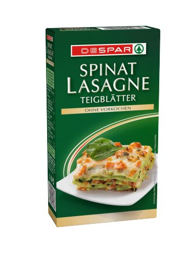 Produktbild von DESPAR, Spinat Lasagne Teigblätter