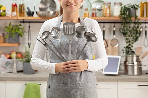 Produktbild von Chefkoch, Vorlegelöffel Inox 32cm