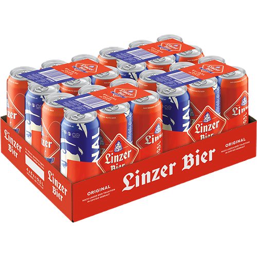 Produktbild von Linzer Bier, Original 6x0,5l