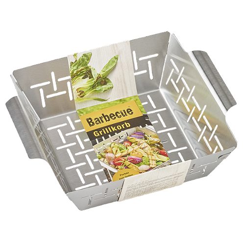 Produktbild von Barbecue, Gemüsekorb zum Grillen klein 25,7 x 15,5 x 6,5 cm