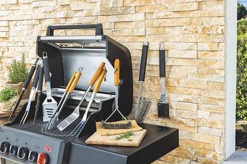 Produktbild von Barbecue, Grillbesteck Silikon 3-teilig