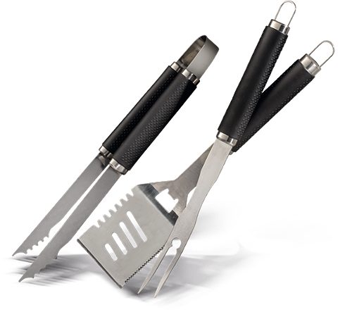 Produktbild von Barbecue, Grillbesteck Silikon 3-teilig