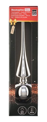SIMPEX BASIC Celebration Baumspitz silber