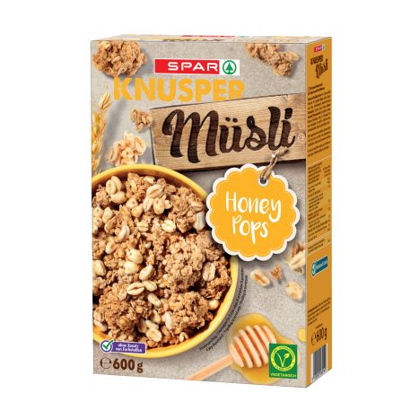 SPAR KNM       Honey Pops 600g  GVE 6