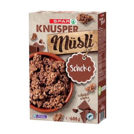 SPAR KNM       Schoko 600g      GVE 6