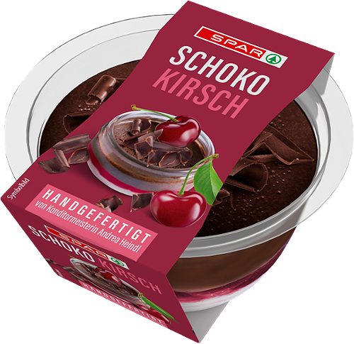Produktbild von SPAR, Schoko-Kirsch Dessert
