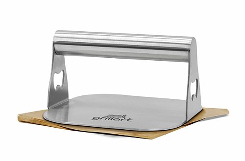 Produktbild von grillart, Premium Burgerpresse inkl. Burgerpapier