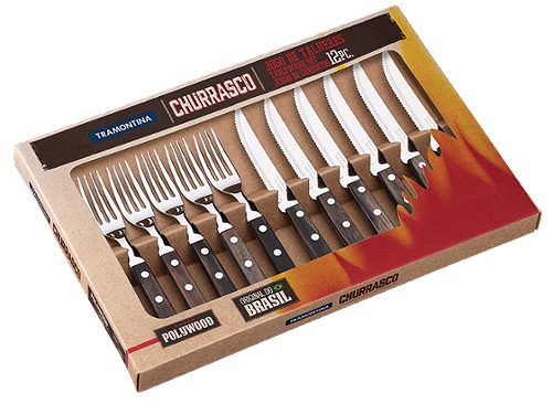 Produktbild von Tramontina, Steak-/Pizzabesteck-Set 12-tlg.