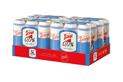 Produktbild von Stiegl, 0,0% Alkoholfrei 6x0,5l