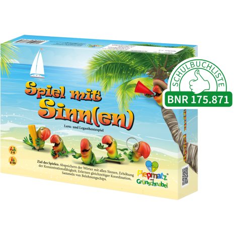 Piepmatz&Grünschnabel Lern- und Legastheniespie Spiel mit Sinnen