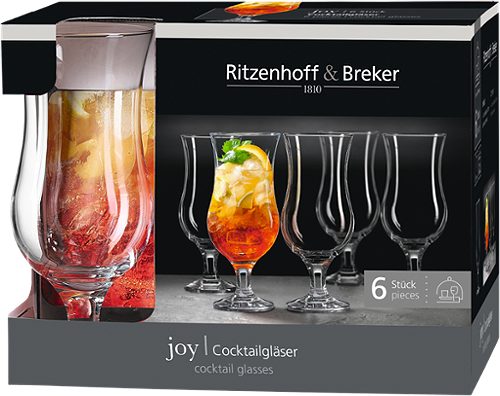 Produktbild von Ritzenhoff, Cocktailgläserset 6er 390ml Joy