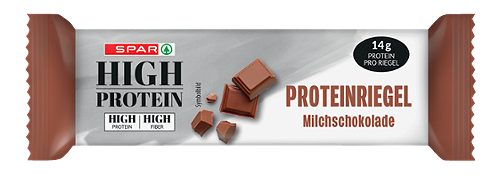 Produktbild von SPAR High Protein, Proteinriegel Milchschokolade 3x45g