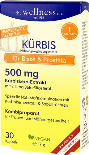 Produktbild von Wellness, Kürbiskapseln 30 Kapseln