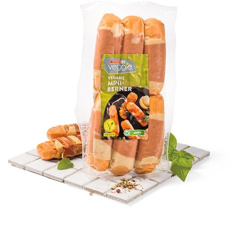 Produktbild von SPAR Veggie, vegane Mini-Berner