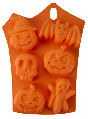 Produktbild von Zenker, Silikonform Halloween