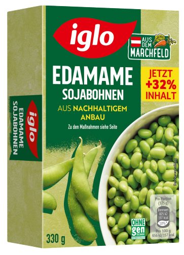 Produktbild von Iglo, Edamame Sojabohnen aus dem Marchfeld