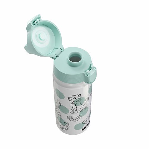 Produktbild von SIGG, Kindertrinkflasche Alu SIMBA & NALA 0.6 L