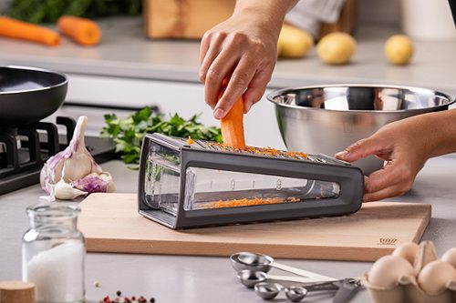 Produktbild von Chefkoch, Küchenreibe mit Behälter