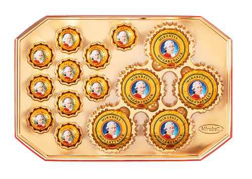 Produktbild von Mirabell, Mozarttaler & Mozartkugeln Geschenkpackung